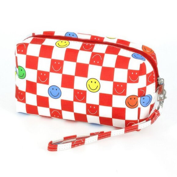 Smile Face Pouch Wristlet - Picture 3 of 5